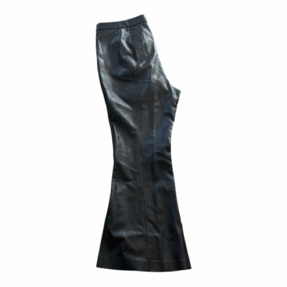 Eloquii Black Faux Leather Pants Women’s Size 18 - Picture 7 of 7